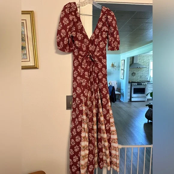 Reserved for Trade Don't Buy Alix Of Bohemia Bianca Maxi Dress - Picture 4 of 7